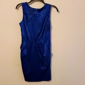 Bcx royal blue dress